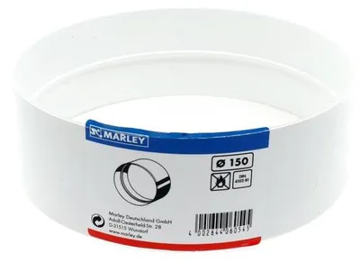 Produktbild von MARLEY Rohrverbinder DN 150 Weiß