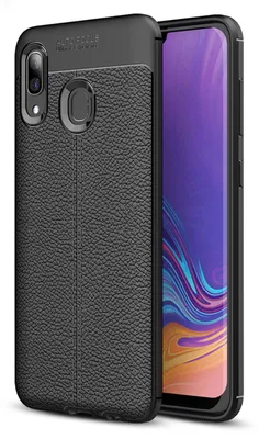Obrázok produktu pre NALIA kožený vzhľad puzdra na mobilný telefón pre Samsung Galaxy A40, ochranný kryt puzdra