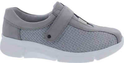 Produktbild von Berkemann Albertina Halbschuh, taupe, Nubuk/Strick, Klettverschluss, Wechselfussbett 05133-097 39 1/2