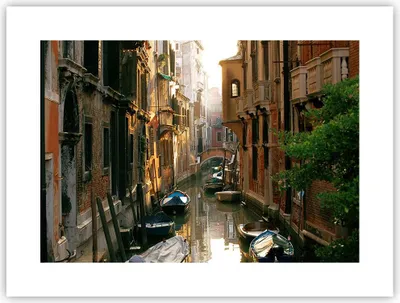 Produktbild von Poster - Poster ohne Rahmen - Venedig Brücke Wasser Haus - 40x30 cm - Wand Bild - Wanddeko - Wandbilder - Kunstposter - Wandposter - Bilder - Kunstdruck - Wanddekoration - Wandbild - P2XAA40x30-2532