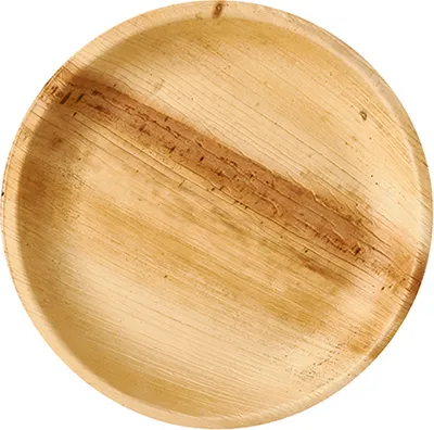 Produktbild von PAPSTAR Palmblatt-Teller "pure" rund Durchmesser: 150 mm 25 Stück