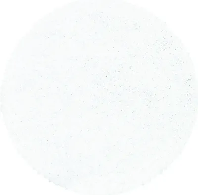 Produktbild von Hochflor Teppich SYDNEY Weiß 80 cm Rund
