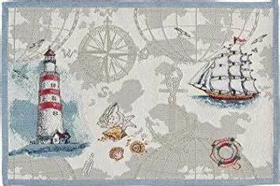 Produktbild von Sander Gobelin Tischset  - Discovery, 32 x 48 cm - Maritim