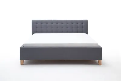 Produktbild von Meise Möbel - Polsterbett mit Stoffbezug CORSICA, Maße: 200 x 180 cm, Farbe: grau; 1095-10-5000