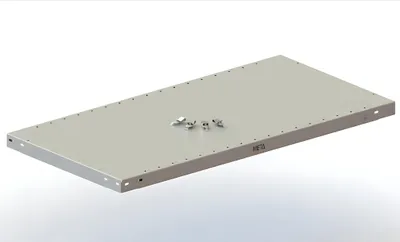 Produktbild von CLIP 150 Zusatzboden 1000 x 500 vzk kpl. mit 4 Fachbodenträger