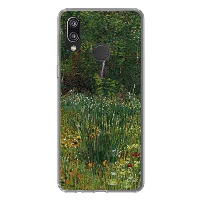 Produktbild von MuchoWow® Handyhülle Schutzhülle Hülle für Huawei P20 Lite (2020) Asnières - Vincent van Gogh Silikon Softcase Handy Hülle - Kartenhalter