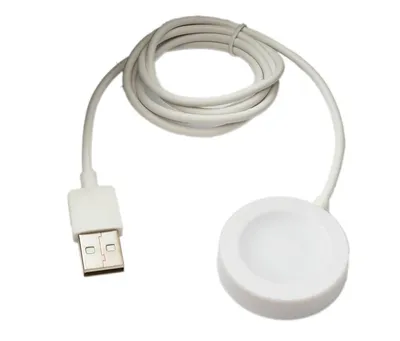 Zdjęcie produktu dla SYSTEM-S Bezprzewodowy kabel USB 2.0 100 cm Stacja dokująca do smartwatcha Honor Watch 4 Pro Adapter bezprzewodowy