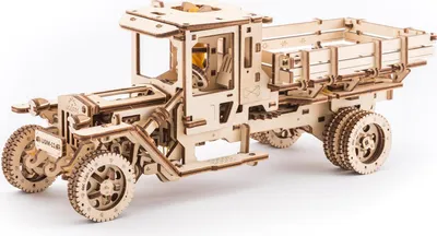 Zdjęcie produktu dla Ugears 3D drewniana układanka mechaniczna UGM-11 Ciężarówka