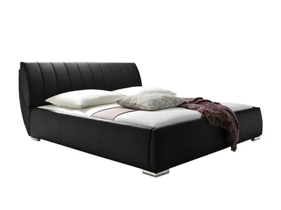 Produktbild von Polsterbett Bern 200x200 cm schwarz