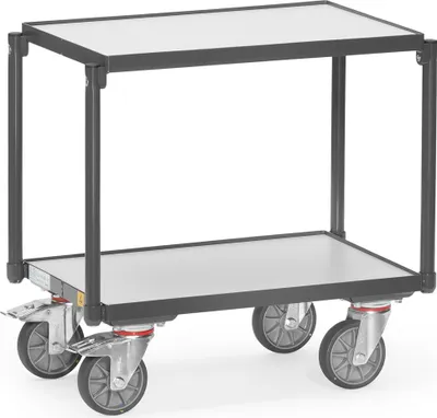 Produktbild von Fetra ESD-Etagenroller + Rohrschiebebügel 2 Etagen, Ladefl. 610 x 410 mm, 935400