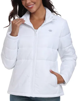 Produktbild von Omgoods – Leichte Daunenjacke für Damen, kurze, gefütterte Jacke, winddicht
