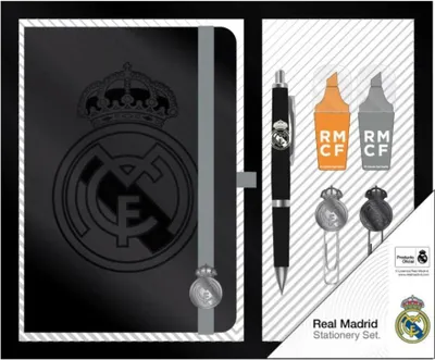 Immagine prodotto di CERDÀ - Zestaw akcesoriów biurowych Real Madrid, produkt oficjalny premium