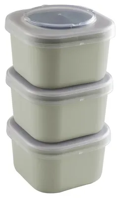 Produktbild von Sunware Food to Go Lunchbox Sigma Home 3er-Set grün