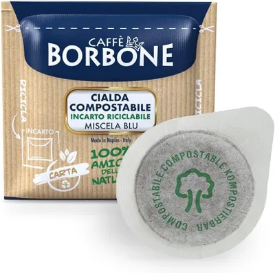 Produktbild von 150 ESE Pads 44 mm Caffè Borbone BLAU Mischung Caffè Borbone