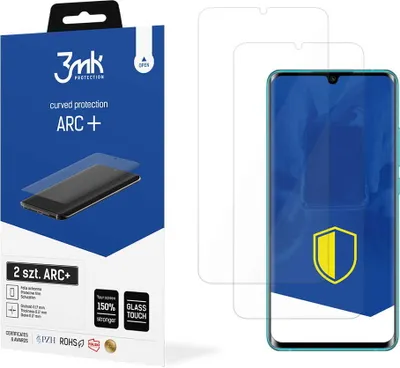 Produktbild von 3mk Display Schutzfolie ARC+ für Xiaomi Mi Mix 2S Global  0,17mm Self-Heal (2 Stück)