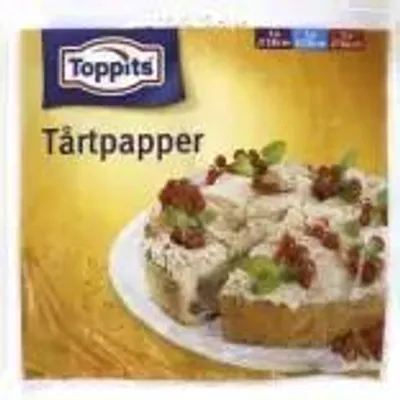 Produktbild von Toppits Rundes Tortenpapier in Schwarz zum Servieren von Kuchen und Gebäck
