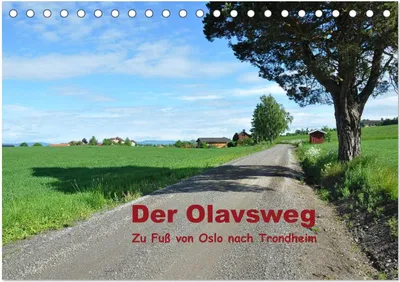 Produktbild von Der Olavsweg (Tischkalender 2025 DIN A5 quer), CALVENDO Monatskalender