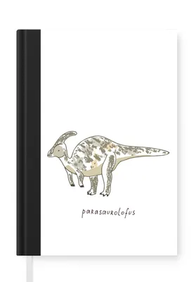 Obrázek produktu pro MuchoWow Zápisník Diář Rozpočet A5 Školka - Parasausolophus - Dinosaurus - Chlapec - Dívka - Dítě
