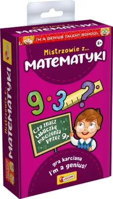 Obrázek produktu pro DANTE Lisciani Jsem geniální mistr matematiky PL92284