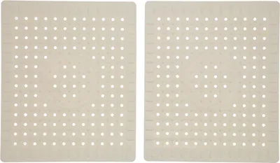 Produktbild von Spülbeckenmatte, 2 Stück, lebensmittelechtes Gummimaterial, rutschfest, leicht zu reinigen, Schutzmatte für die Spüle in der Küche
