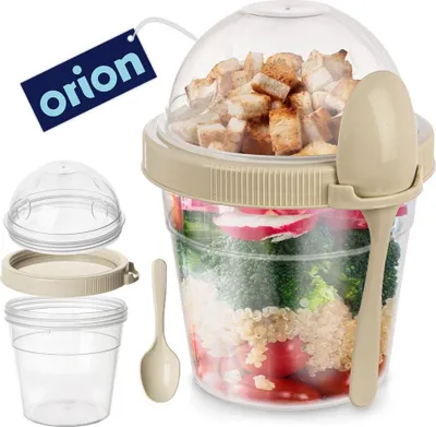 Obrázek produktu pro Nádoba na jogurt se lžičkou 400 ml