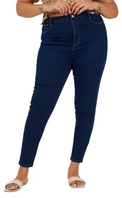 Image de Brave Soul - Jean pour femmes, modèle GT38990 (taille 44 française), couleur bleu moyen