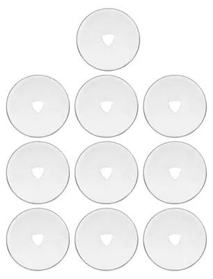 Image de Omgoods - 10 lames de coupe de 60 mm pour tissu et cuir
