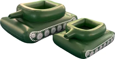 Produktbild von Aufblasbarer Pool Float - Tank Water Battle Toy Pool Party - Wasserstrahlen bis zu 3,5m (50ft) entfernt-Adult version + electric pump