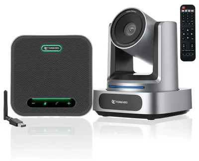 Zdjęcie produktu dla Kamera konferencyjna 4K - 3-krotny zoom optyczny - szeroki kąt widzenia 92° - złącza HDMI i USB - kolor szary
