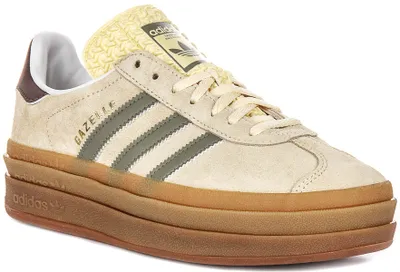 Produktbild von Adidas Gazelle Bold W In Beige for Women – 5.5 UK - 38 2/3 EU - 7 US / Beige