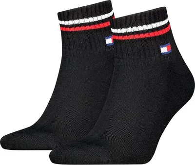 Produktbild von 2 Paar Tommy Jeans Herren Quarter Iconic Socken