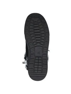 Produktbild von Caprice Damen Stiefelette Boot wasserdicht metallischer Glanz 9-26240-29, Größe:38.5 EU, Farbe:Schwarz