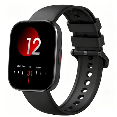 Produktbild von Sytifro Smartwatch Damen Herren, 1,83'' HD-Display, Fitness Tracker, Sportuhr mit 150+ Sportmodes, IP68, Kompatibel mit iOS und Android, schwarz