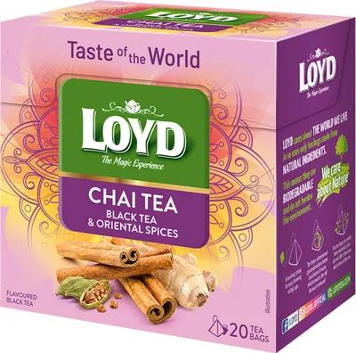 Obrázek produktu pro Herbata czarna Loyd Taste of The World Chai Tea 20 torebek
