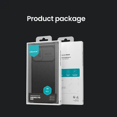 Produktbild von Nillkin CamShield Pro iPhone 16 Hülle (schwarz)