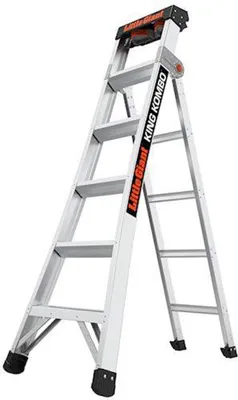 Produktbild von Little Giant King Kombo Alu Kombinationsleiter 6+4 Stufen