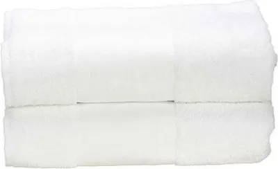 Produktbild von A&R 701.50 | PrintMe Bath Towel / 70 x 140 cm - Farbe: White - Größe: 70 x 140 cm