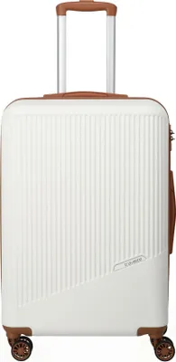 Produktbild von Travelite BALI Trolley M - Weiss/Cognac