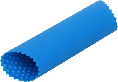 Produktbild von Knoblauchpresse und Schälset - Easy Roller Silikon Knoblauchschäler Werkzeug - Knoblauchzehen in wenigen Sekunden - Keine Geruchsübertragung auf die Hände - Blau