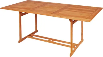 Produktbild von vidaXL 7-tlg. Garten-Essgruppe Massivholz Teak