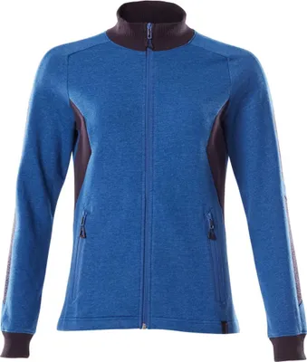 Immagine prodotto di Felpa con zip blu azzurro/nero, taglia 5XL ONE MASCOT 18494-962-91010