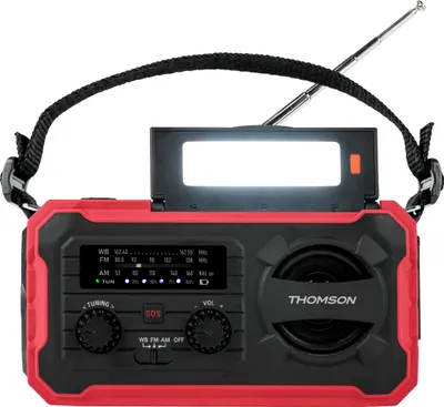 Produktbild von Thomson Rt280r Tragbares Radio Rot One Size / EU Plug 220V Rot One Size