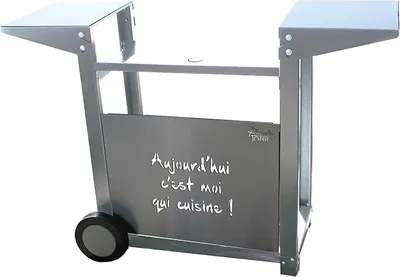 Productafbeelding van Tonio grillplaat, model Chariot, roestvrij staal