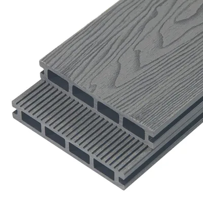 Produktbild von Home Deluxe - WPC Terrassendielen SAMANA PREMIUM - Anthrazit, 50 m² - Inkl. Unterkonstruktion und kompl. Zubehör I Terrassenboden Poolumrandung Balkonbelag