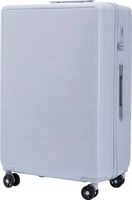 Image de Valise de voyage WINGS, grande capacité, coque rigide ABS, 4 roues, idéale pour les voyages en avion