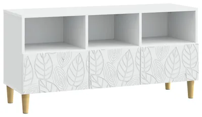 Produktbild von TV-Schränk 102 x 34,5 x 50 cm Weiß Holzwerkstoff