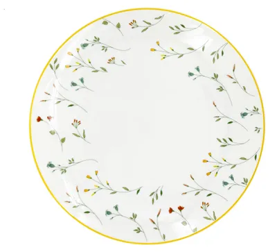 Zdjęcie produktu dla Płytki talerz porcelanowy Linea Botanic, ø 27 cm