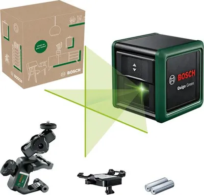 Produktbild von Kreuzlinien-Laser Quigo Green, eCommerce-Karton