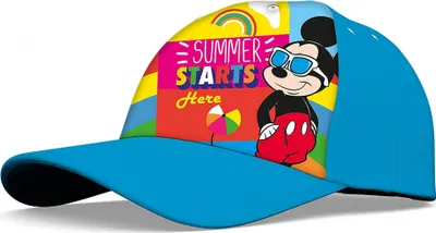 Obrázek produktu pro čepice Mickey Mouse junior bavlna modrá jedna velikost pro všechny