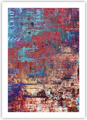Produktbild von Poster - Poster ohne Rahmen - Graffiti modern - 50x70 cm - Wand Bild - Wanddeko - Wandbilder - Kunstposter - Wandposter - Bilder - Kunstdruck - Wanddekoration - Wandbild - P2XPA50x70-3648